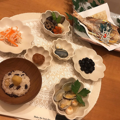 『映え』なお食い初めショット(^_-)-☆ 『映え』なお食い初めショット(^_-)-☆