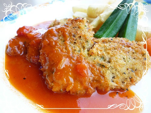 豚ヒレのミラノ風カツレツ 