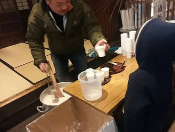 提灯ライトアップ