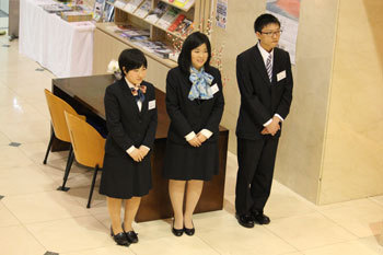 新入社員研修中。