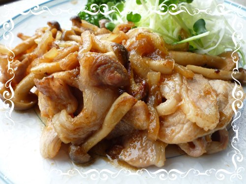 豚肉の生姜焼き