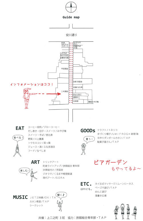 上ニノ市開催!!　カミニノイチ