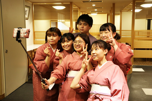 実習生達とのお別れ会 2020年冬