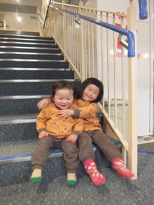 みねちゃん　かえでちゃん　いらっしゃい