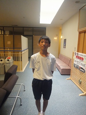 国府中学校生　　職場体験終了