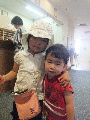 短大幼稚園のさくらちゃん