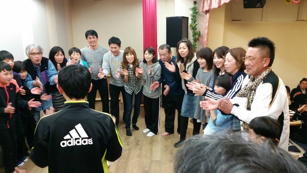 高山ウイングス　卒団式
