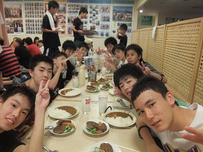 日枝中学校男子バスケットボール部の皆さん
