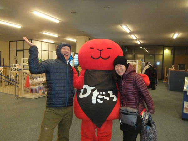 ひだっち　高山市のアイドルの座確立