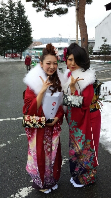 新成人の皆さん　聞いてますか？