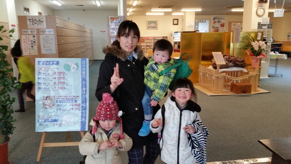 国府　東門前青友会の皆さん　9家族