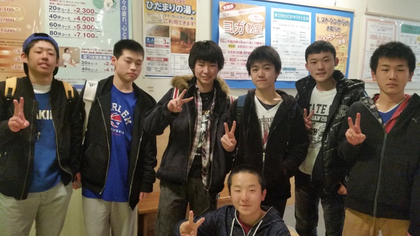 中山中学校三年生　お別れ会