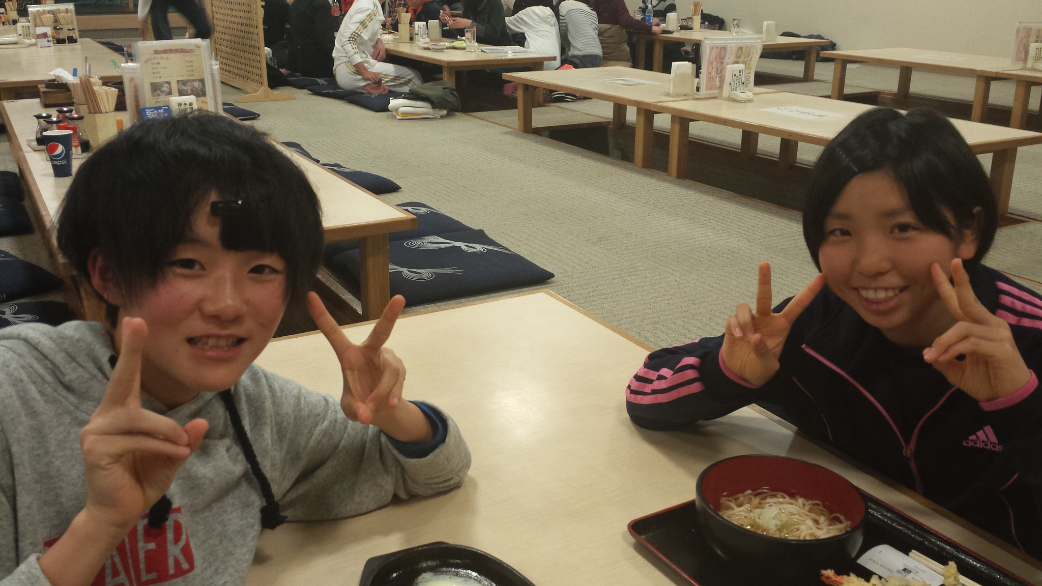 二人で同窓会