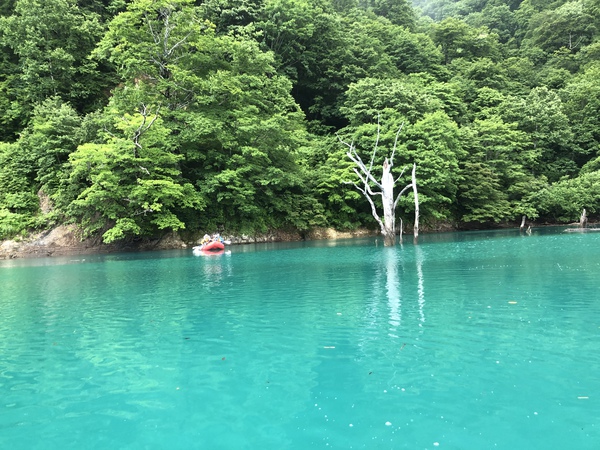 ボートで秘境探検✨