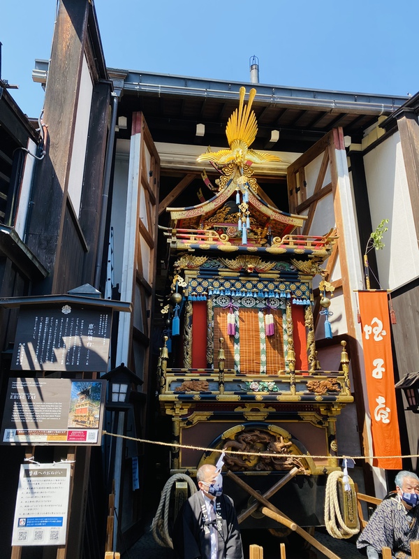 静かな春祭り❣️