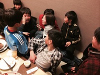平成25年度Ａチーム食事会。