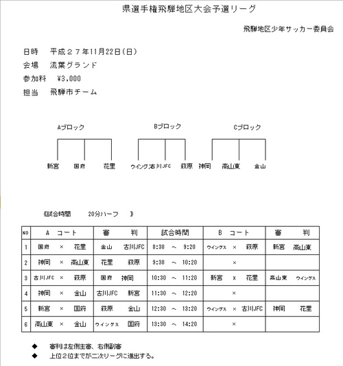 27年度県選手権