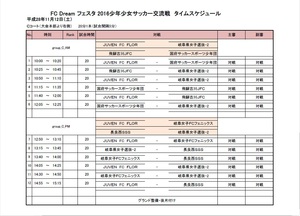 FC Dream フェスタ 2016少年少女サッカー大会④