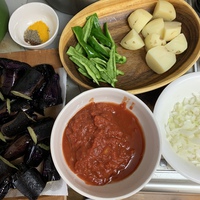 茄子とココナッツのカレー