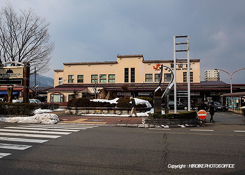 以前の高山駅前　2013年3月撮影