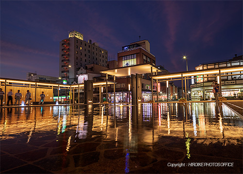 高山駅東口広場