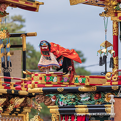 春の高山祭 石橋台の からくり奉納 3 3 比呂池写真事務所