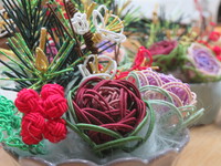12月の水引講座は、お正月用小物作りの続きです。 2023/12/08 14:27:19