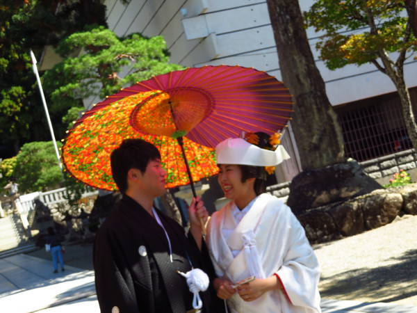 職人が作る金沢和傘と婚礼