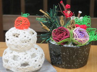 お正月を彩る水引飾り作り。 2022/12/13 12:14:23