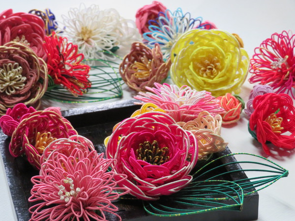 mizuhiki flower garden