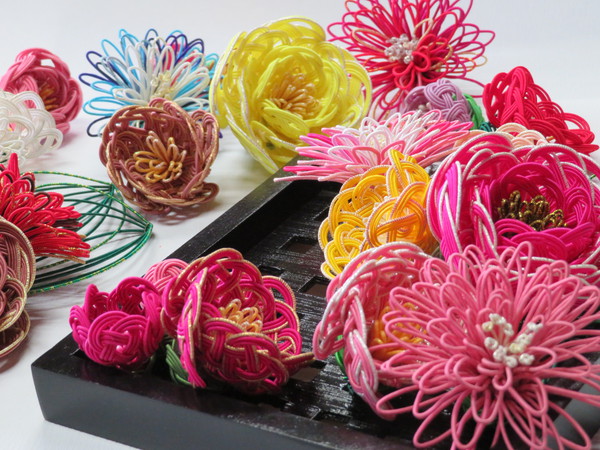 mizuhiki flower garden