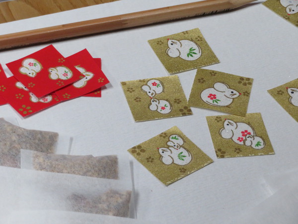 正月の準備始めてます？屠蘇散作り講座も始まってます。