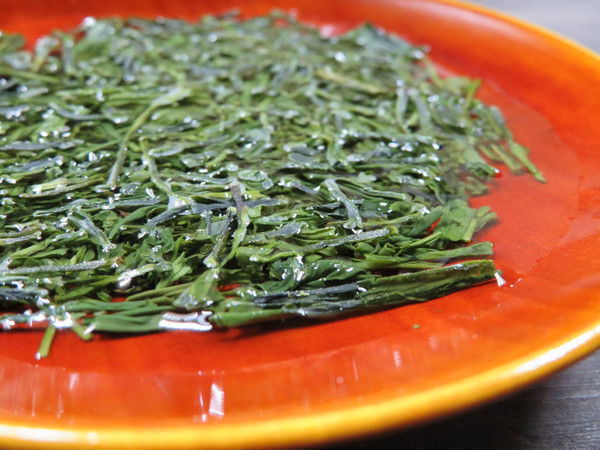 上質な煎茶はなぜ光沢があるのか？