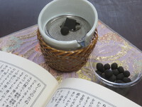 夏の空薫、練香の「荷葉」を愉しむ。 2023/06/30 16:20:22