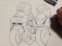 絵を描いてます 2015/08/20 00:34:00