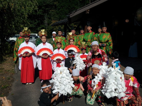 中尾白山神社例祭2013