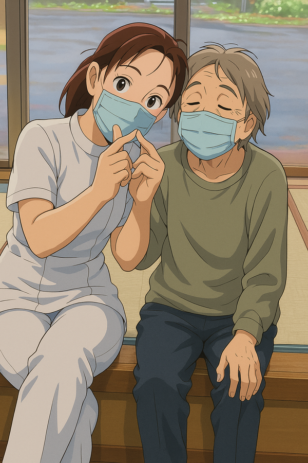 穂高の庭4月のお誕生日会