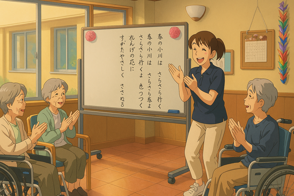 穂高の庭4月のお誕生日会