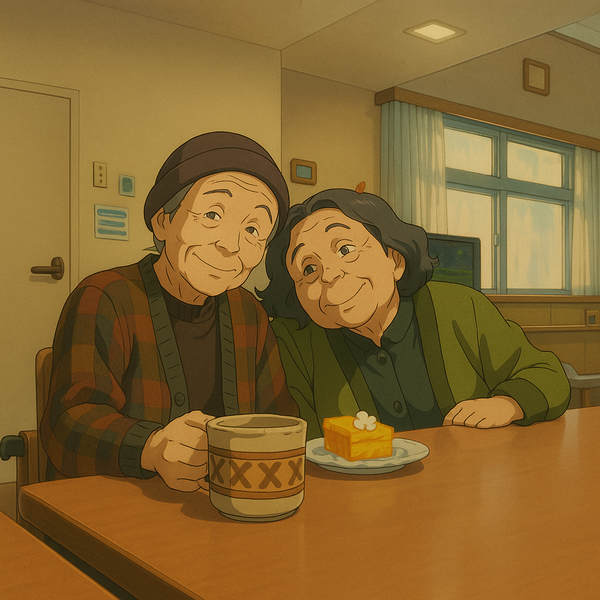穂高の庭4月のお誕生日会