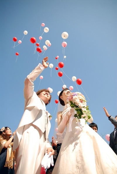 【美術館の結婚式。】～空を見上げれば～