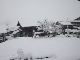 暴風雨のち大雪