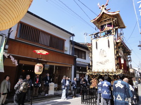飛騨古川祭り　屋台「金亀台」