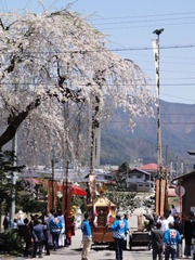 飛騨古川　中野のお祭り