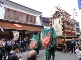 古川祭り　起し太鼓②