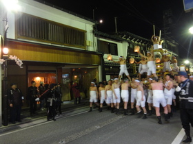 古川祭り　起し太鼓②