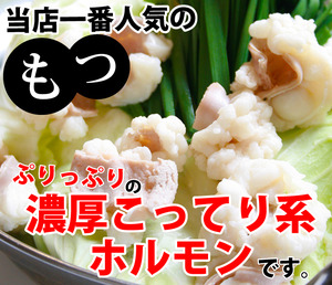 飛騨の牛もつ鍋
