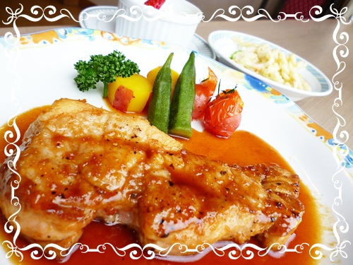 海老の甘酢あんかけ 今日のランチ 11月20日