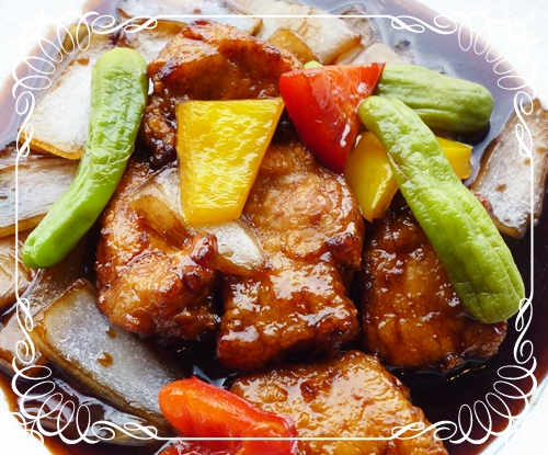 白身魚のポワレ 香草ソース 今日のﾗﾝﾁ 10月31日