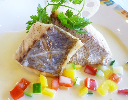 豚ﾋﾚと野菜あんかけ 今日のランチ 11月22日