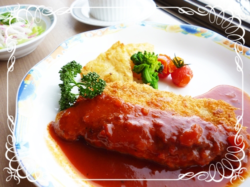 豚肉のカツレツ♪  今日のﾗﾝﾁ 1月23日
